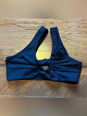 California Kisses girls Black Knot-Front dance Top